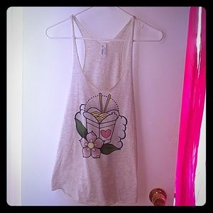 EUC Adorable American Apparel ChineseTakeout Tank